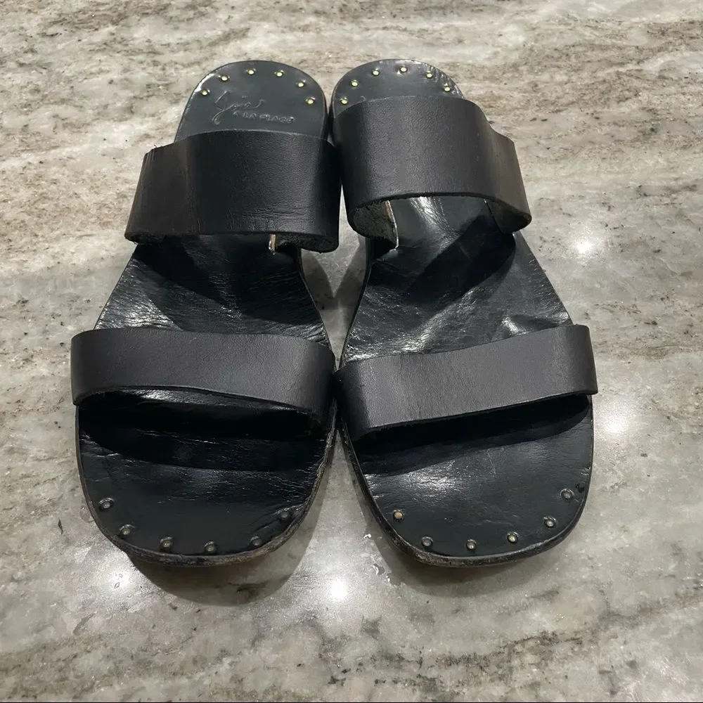 JOIE Bannerly Black Sandal Size 37.5
